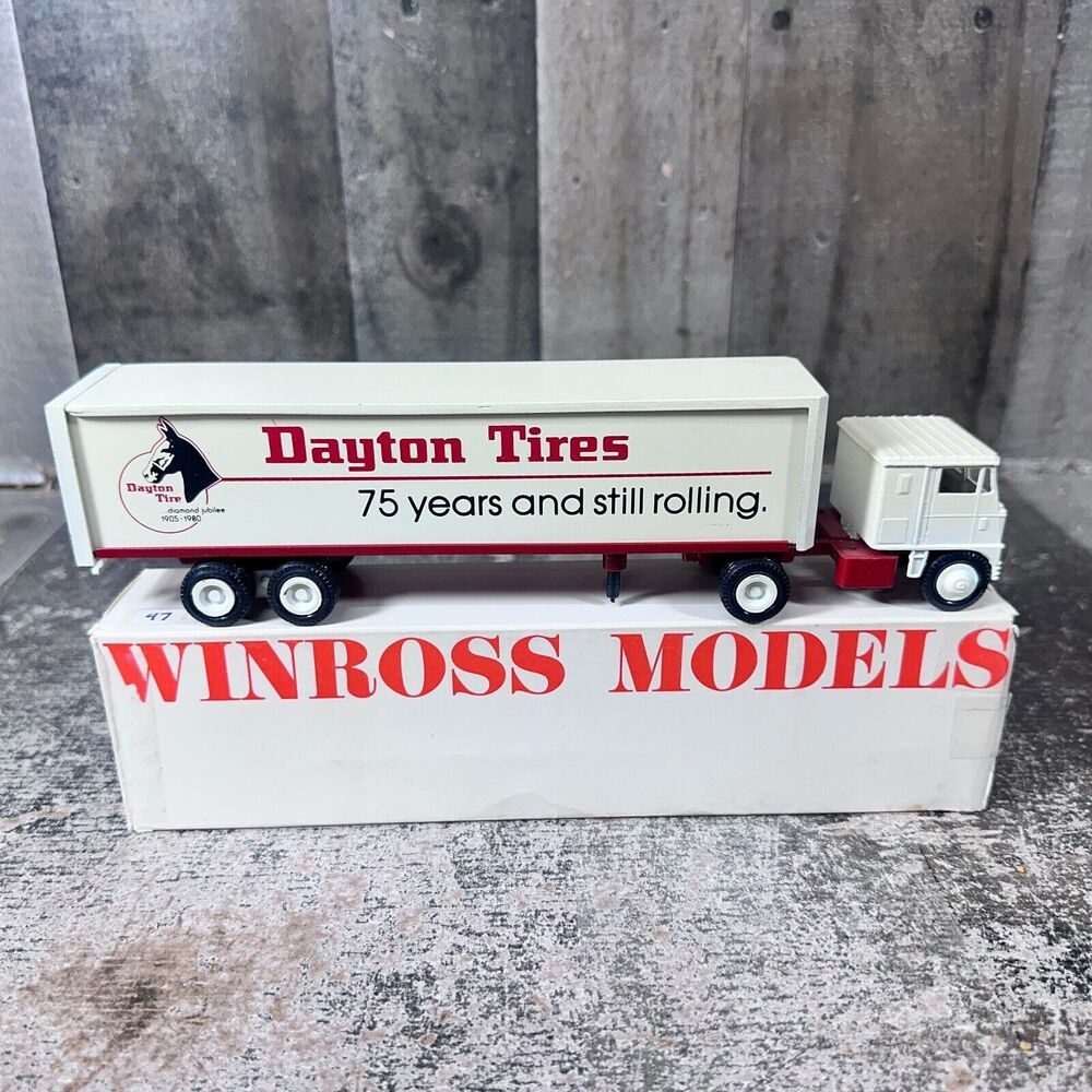 Winross‎ - Dayton Tires International Semi Truck - Boxed - Original